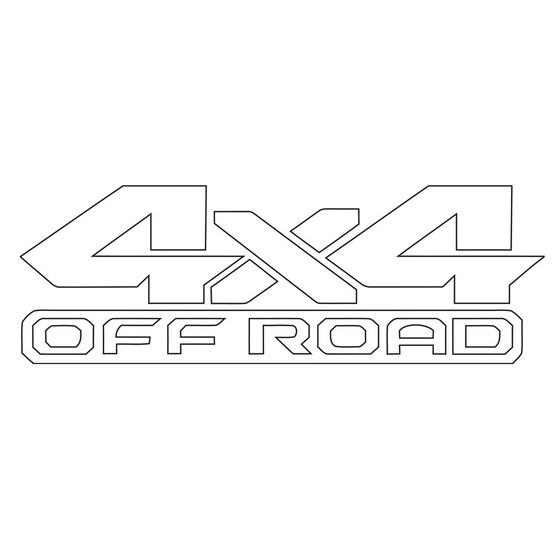 بچسب افرود 4X4 آفرود کد m-107 تولیدی مستر لوکسینو مدل 1