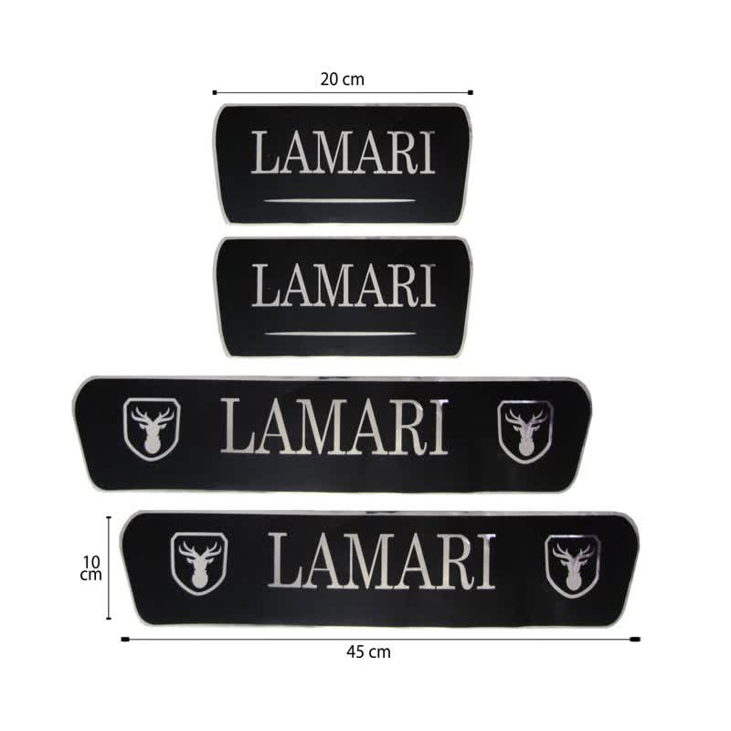 پارکابی خودرو مدل چرم مناسب برای لاماری مجموعه 4 عددی تولیدی مستر لوکسینو