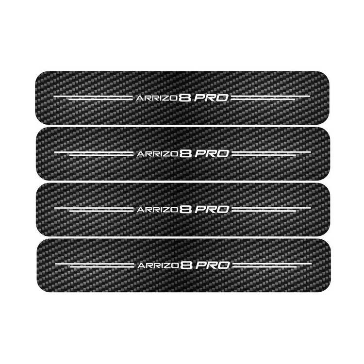 برچسب پارکابی خودرو رادیانس مدل کربن کد J40 مناسب برای آریزو 8 پرو بسته 4 عددی تولیدی مستر لوکسینو