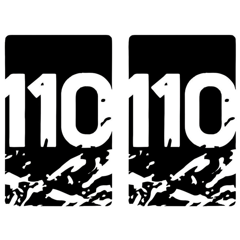 برچسب خودرو کد 110-16 بسته دو عددی تولیدی مستر لوکسینو
