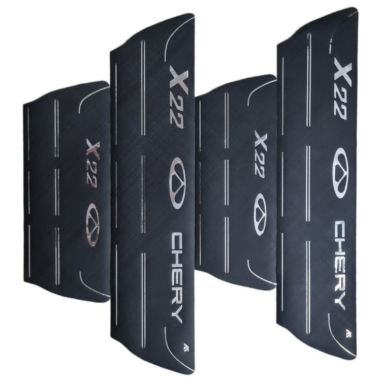 برچسب پارکابی خودرو امیران اسپرت طرح چرم کد 2025067 مناسب برای X22 مجموعه 4 عددی تولیدی مستر لوکسینو