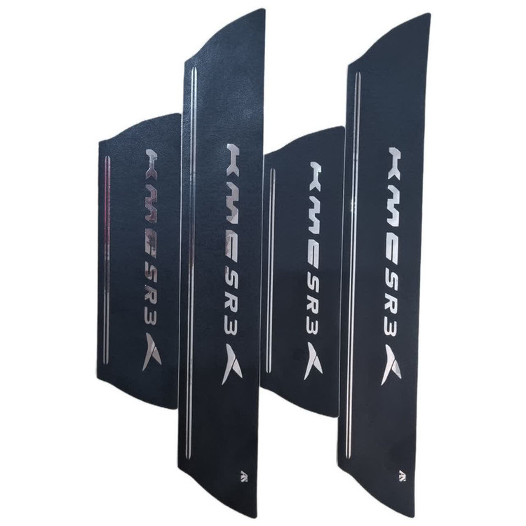 برچسب پارکابی خودرو امیران اسپرت طرح چرم کد 2025097 مناسب برای KMC SR3 مجموعه 4 عددی تولیدی مستر لوکسینو