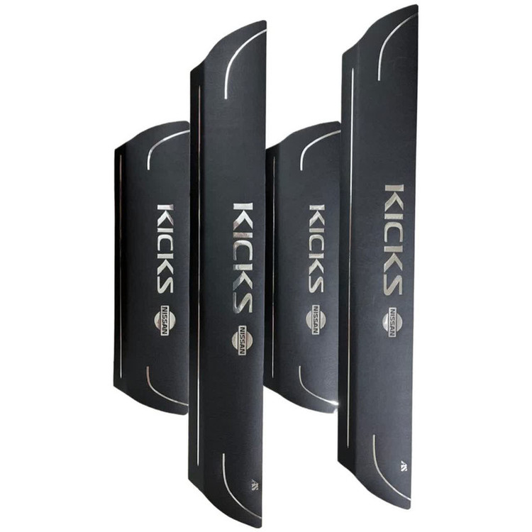 برچسب پارکابی خودرو امیران اسپرت طرح چرم کد 2025092 مناسب برای نیسان کیکس مجموعه 4 عددی تولیدی مستر لوکسینو