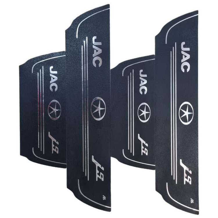 برچسب پارکابی خودرو امیران اسپرت طرح چرم کد 2025028 مناسب برای جک J5 مجموعه 4 عددی تولیدی مستر لوکسینو