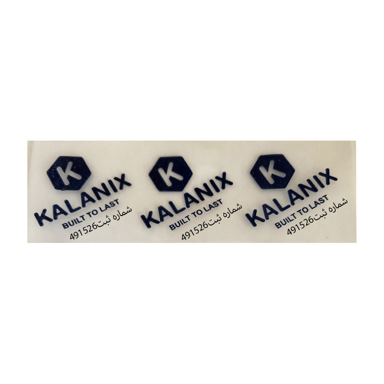 برچسب چراغ سقف خودرو کالانیکس مدل BAR-SAGH206BLC-10956 مناسب برای پژو 206 تولیدی مستر لوکسینو
