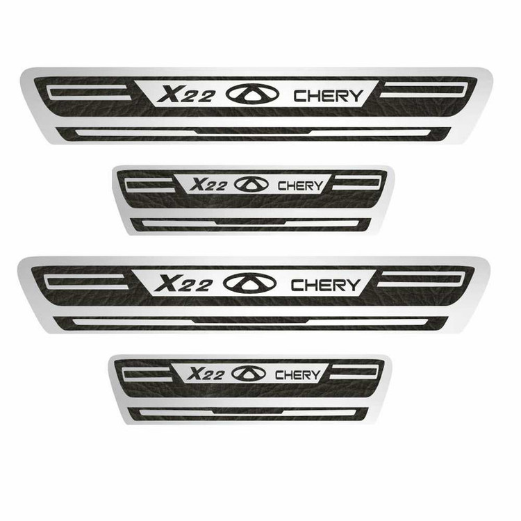 برچسب پارکابی خودرو کد A027 مناسب برای X 22 chery بسته 4 عددی تولیدی مستر لوکسینو