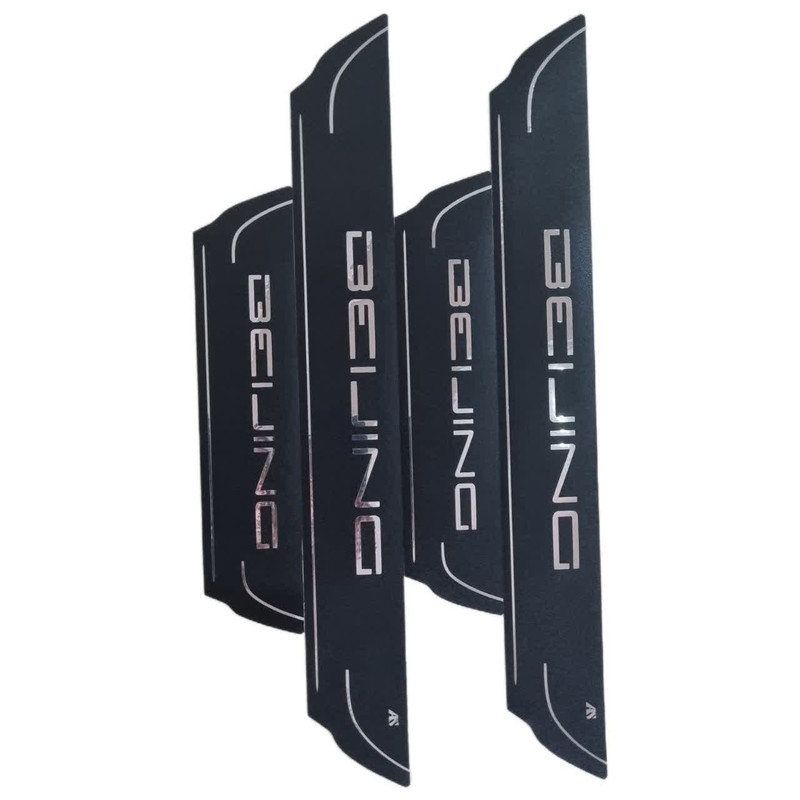 برچسب پارکابی خودرو طرح چرم کد 2025062 مناسب برای بیجینگ مجموعه 4 عددی تولیدی مستر لوکسینو