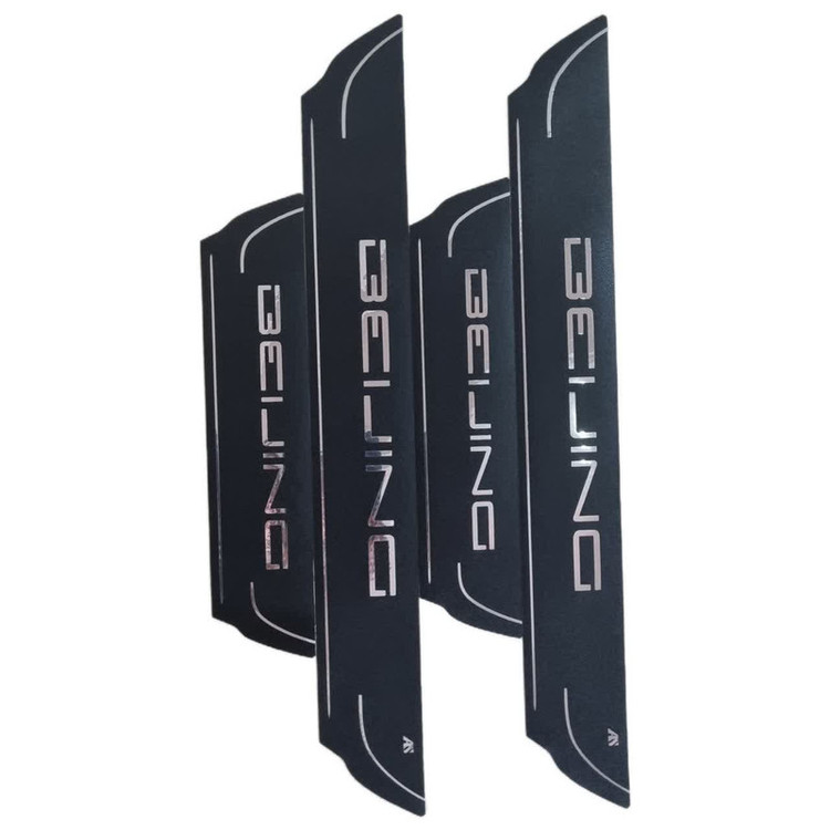 برچسب پارکابی خودرو طرح چرم کد 2025062 مناسب برای بیجینگ مجموعه 4 عددی تولیدی مستر لوکسینو