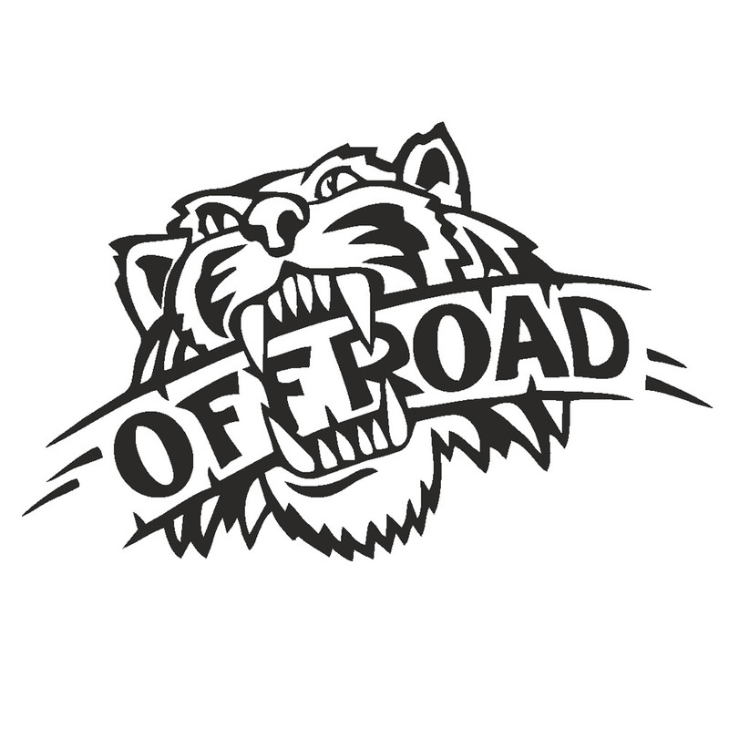 برچسب بدنه خودرو طرح آفرودی OOF ROAD کد SF100 تولیدی مستر لوکسینو