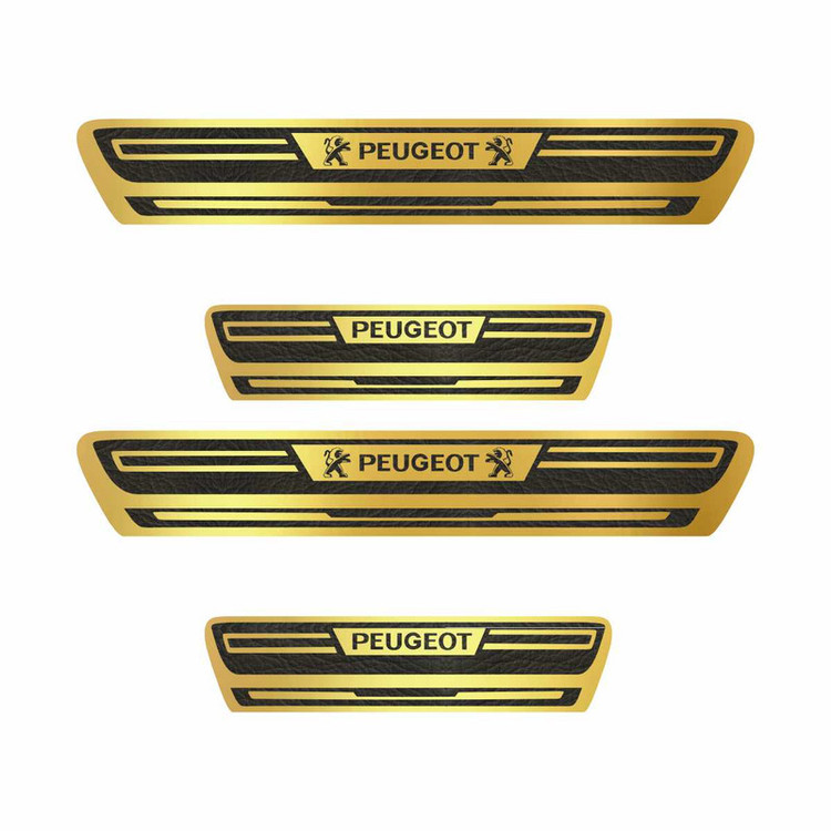 برچسب پارکابی خودرو کد A005 بسته 4 عددی تولیدی مستر لوکسینو