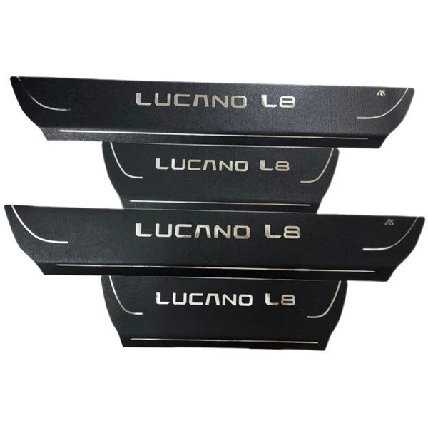 برچسب پارکابی خودرو طرح چرم کد M339 مناسب برای لوکانو L8 مجموعه 4 عددی تولیدی مستر لوکسینو