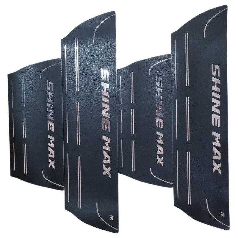 برچسب پارکابی خودرو طرح چرم کد 2025085 مناسب برای شاین مکس مجموعه 4 عددی تولیدی مستر لوکسینو مدل 1