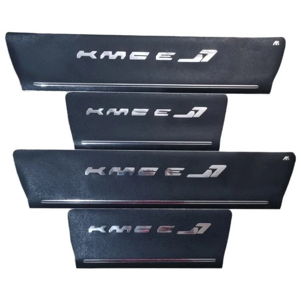 برچسب پارکابی خودرو طرح چرم کد M363 مناسب برای KMC EJ7 مجموعه 4 عددی تولیدی مستر لوکسینو