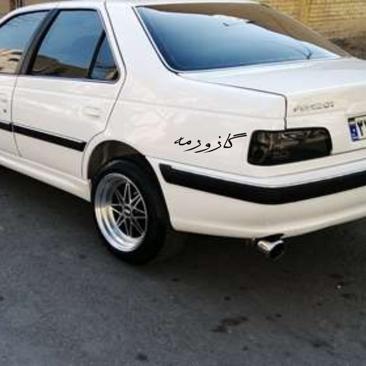 برچسب بدنه خودرو طرح گاز ورمه کد 01G تولیدی مستر لوکسینو
