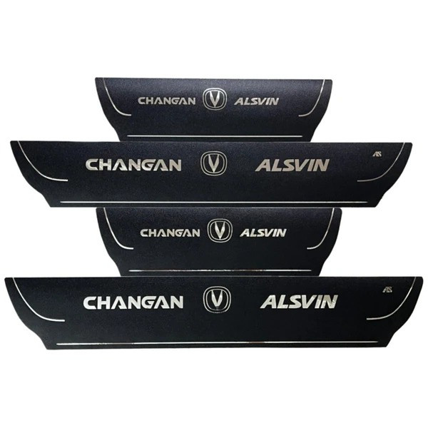 برچسب پارکابی خودرو استیک کد M332 مناسب برای چانگان آلسوین مجموعه 4 عددی تولیدی مستر لوکسینو