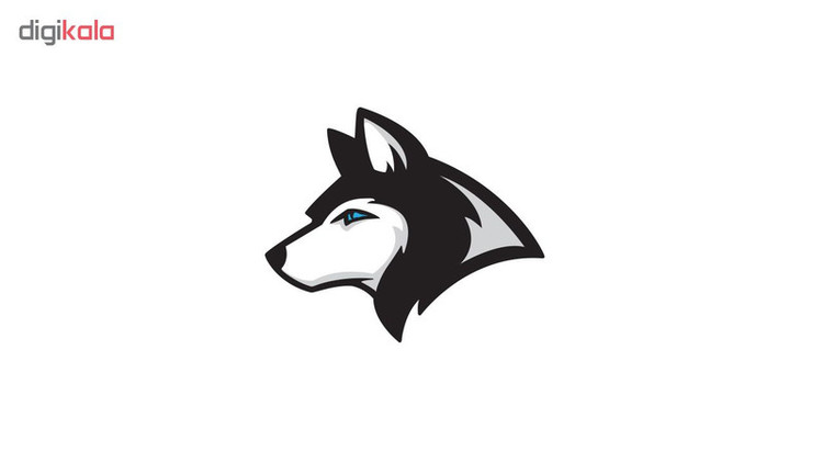 استیکر لپ تاپ گراسیپا طرح Wolf-01 تولیدی مستر لوکسینو