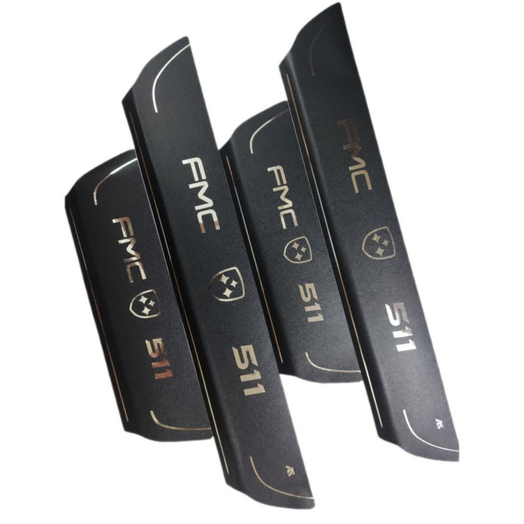 برچسب پارکابی خودرو امیران اسپرت طرح چرم کد 2025036 مناسب برای FMC511 مجموعه 4 عددی تولیدی مستر لوکسینو