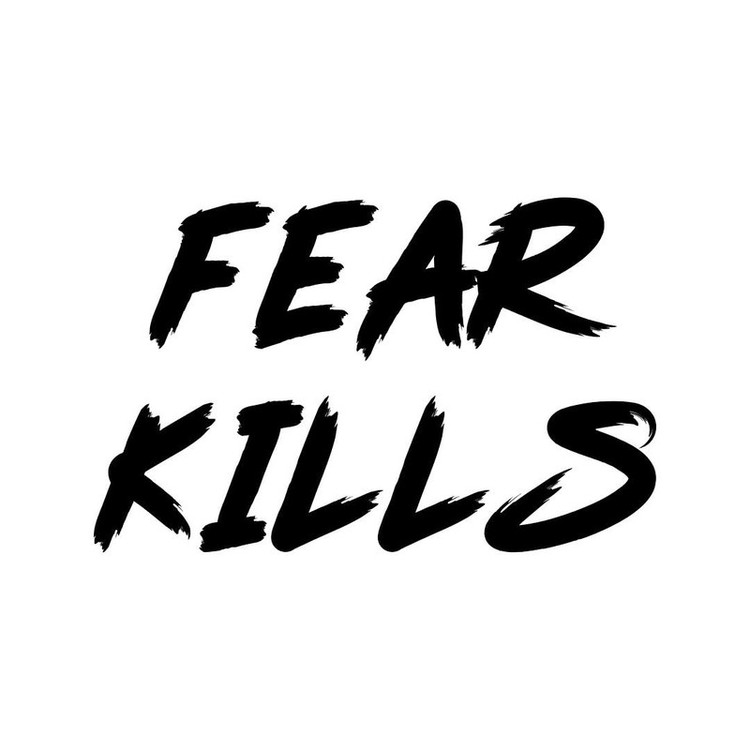 برچسب بدنه خودرو استیک طرح fear کد vi21 تولیدی مستر لوکسینو