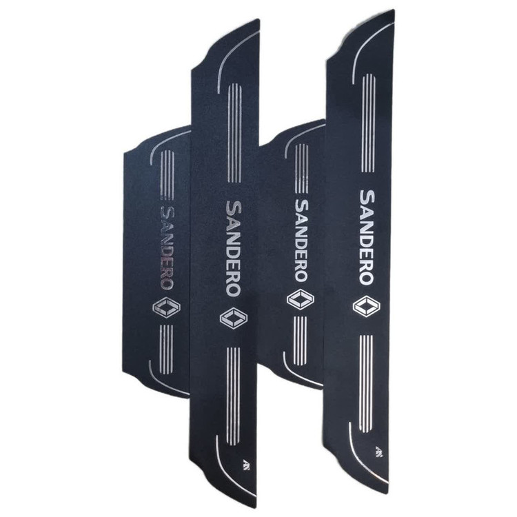 برچسب پارکابی خودرو امیران اسپرت طرح چرم کد 2025098 مناسب برای رنو ساندرو مجموعه 4 عددی تولیدی مستر لوکسینو