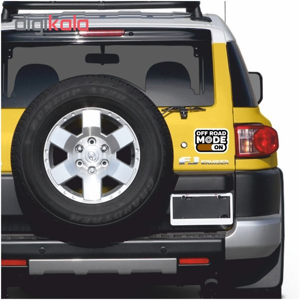 برچسب بدنه خودرو طرح off road mode کد 20 بسته 2 عددی تولیدی مستر لوکسینو