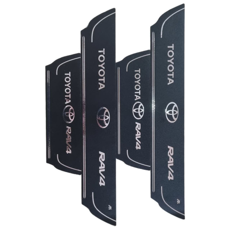 برچسب پارکابی خودرو طرح چرم کد 2025102 مناسب برای تویوتا رافو 4 مجموعه 4 عددی (تولیدی مستر لوکسینو)