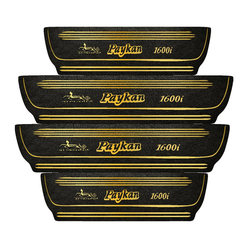 برچسب پارکابی خودرو مهدیار طرح چرم کد pkT1062مناسب برای پیکان بسته 4 عددی تولیدی مستر لوکسینو