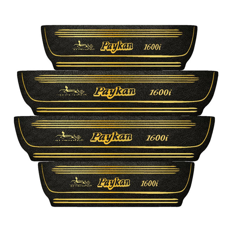 برچسب پارکابی خودرو مهدیار طرح چرم کد pkT1062مناسب برای پیکان بسته 4 عددی تولیدی مستر لوکسینو