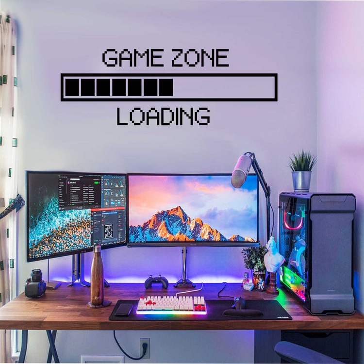 استیکر دیواری استیک مدل Game Zone کد G1 تولیدی مستر لوکسینو