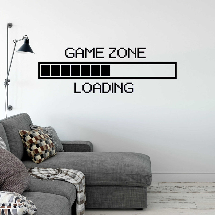 استیکر دیواری استیک مدل Game Zone کد G1 تولیدی مستر لوکسینو