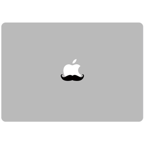 برچسب تزئینی ونسونی مدل Mustache مناسب برای مک بوک تولیدی مستر لوکسینو