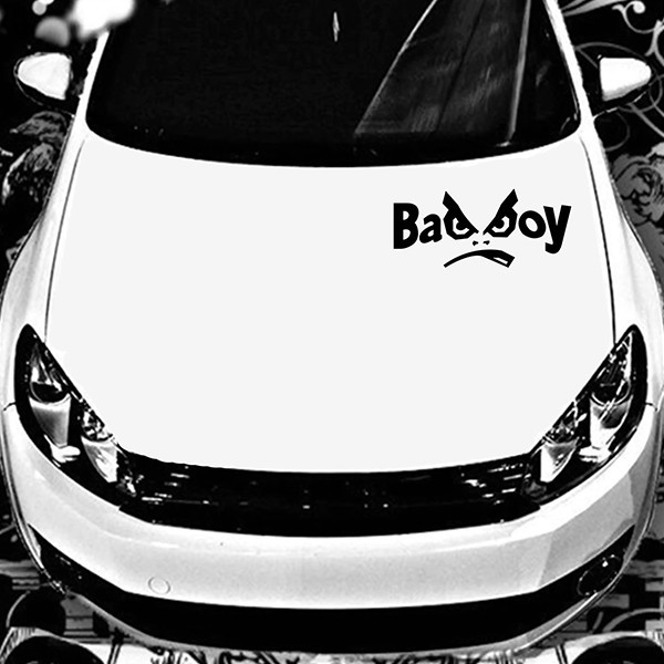 برچسب بدنه خودرو مارکت میکس طرح پسر بد مدل Bad Boy کد 1137MMIX تولیدی مستر لوکسینو