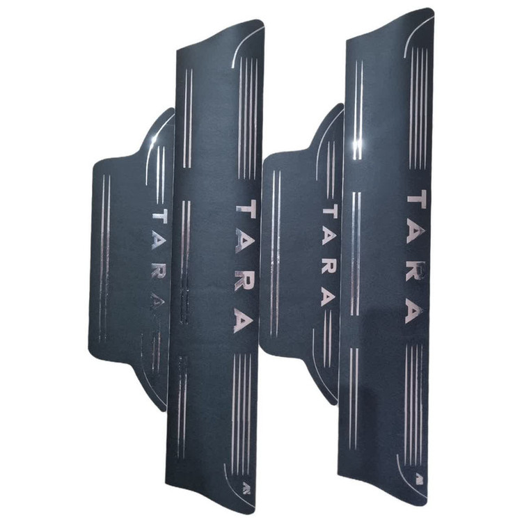 برچسب پارکابی خودرو امیران اسپرت طرح چرم کد 2025007 مناسب برای تارا مجموعه 4 عددی تولیدی مستر لوکسینو