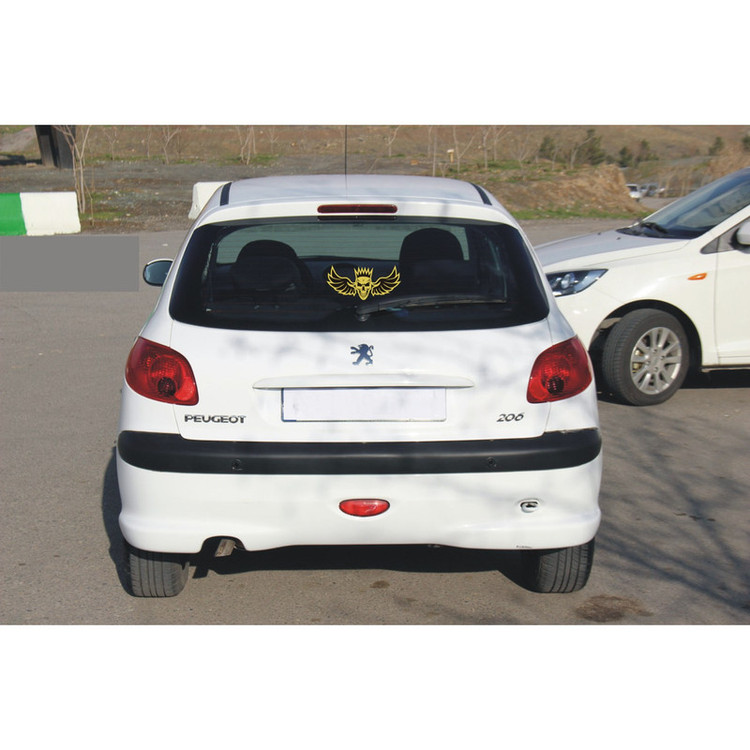 برچسب بدنه خودرو لیزارد مدل اسپورت طرح بال اسکلت کد LZD-815 تولیدی مستر لوکسینو
