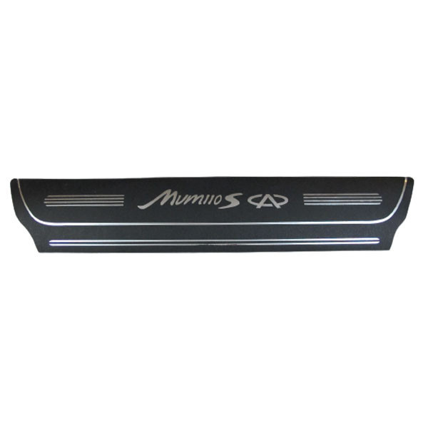 برچسب پارکابی خودرو مدل چرم کد IR229 مناسب برای ام وی ام 110S بسته 4 عددی تولیدی مستر لوکسینو