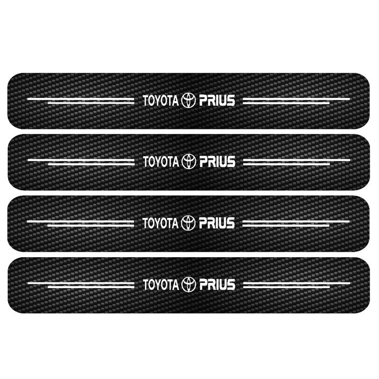 برچسب بدنه خودرو مهدیار کد SP167 مناسب برای تویوتا پریوس بسته 4 عددی تولیدی مستر لوکسینو