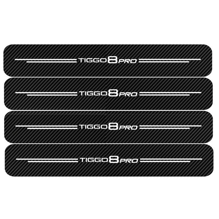 برچسب بدنه خودرو مهدیار طرح پارکابی کربن کد SP166 مناسب برای تیگو8 پرو بسته 4 عددی تولیدی مستر لوکسینو
