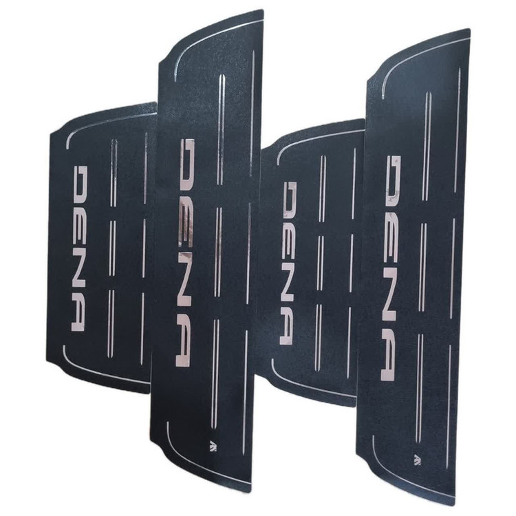 برچسب پارکابی خودرو امیران اسپرت طرح چرم کد 2025047 مناسب برای دنا مجموعه 4 عددی تولیدی مستر لوکسینو