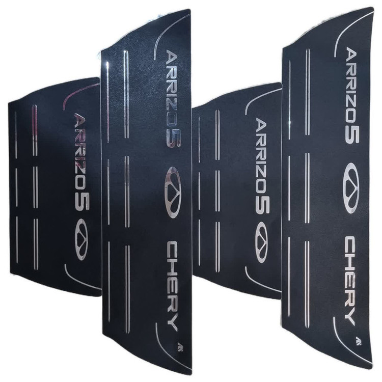 برچسب پارکابی خودرو امیران اسپرت طرح چرم کد 2025038 مناسب برای آریزو 5 مجموعه 4 عددی تولیدی مستر لوکسینو