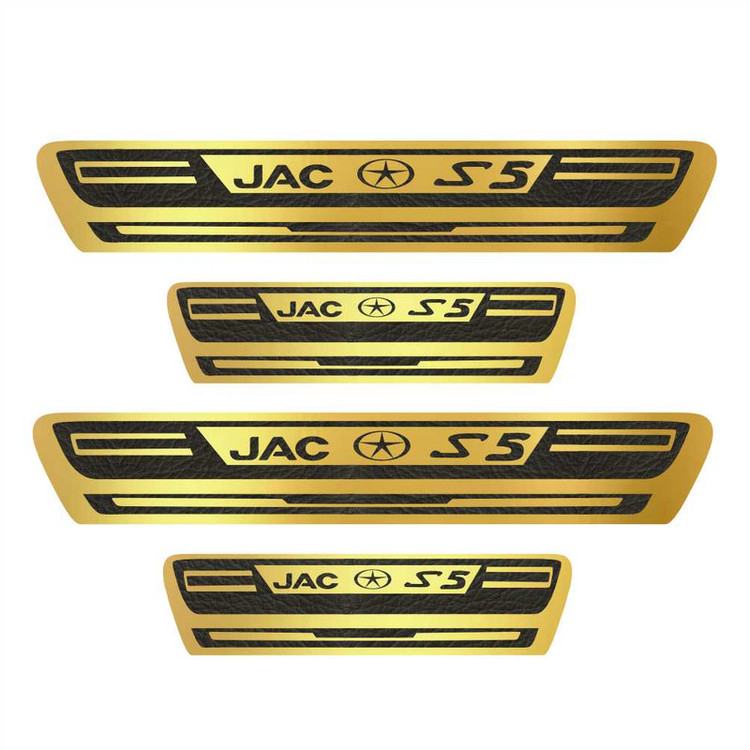 برچسب پارکابی خودرو کد A014 مناسب برای Jac S5 بسته 4 عددی تولیدی مستر لوکسینو