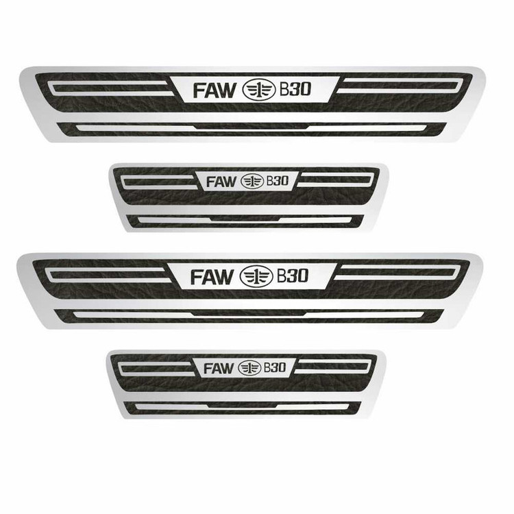 برچسب پارکابی خودرو کد A026 مناسب برای Faw bestern B30 بسته 4 عددی تولیدی مستر لوکسینو
