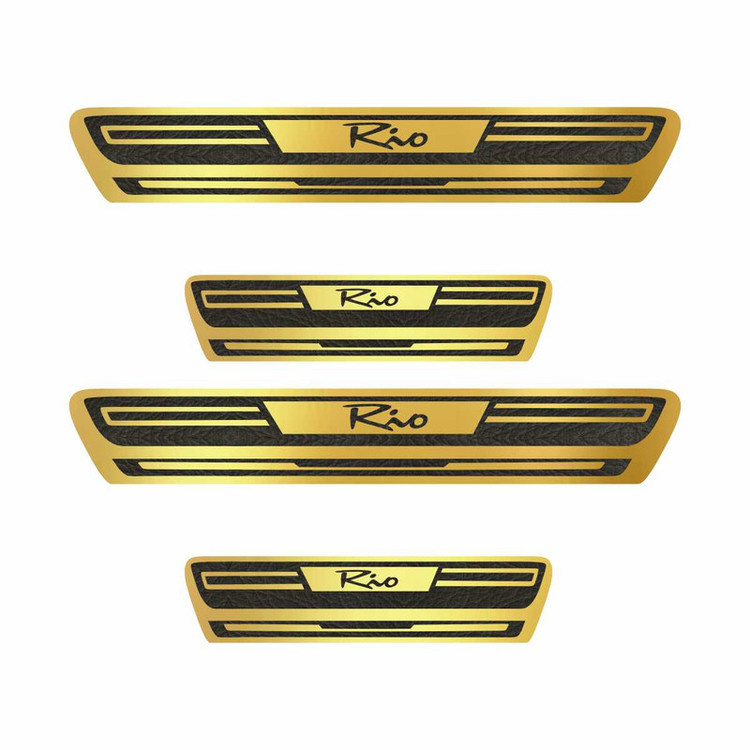 برچسب پارکابی خودرو کد A003 مناسب برای ریو بسته 4 عددی تولیدی مستر لوکسینو