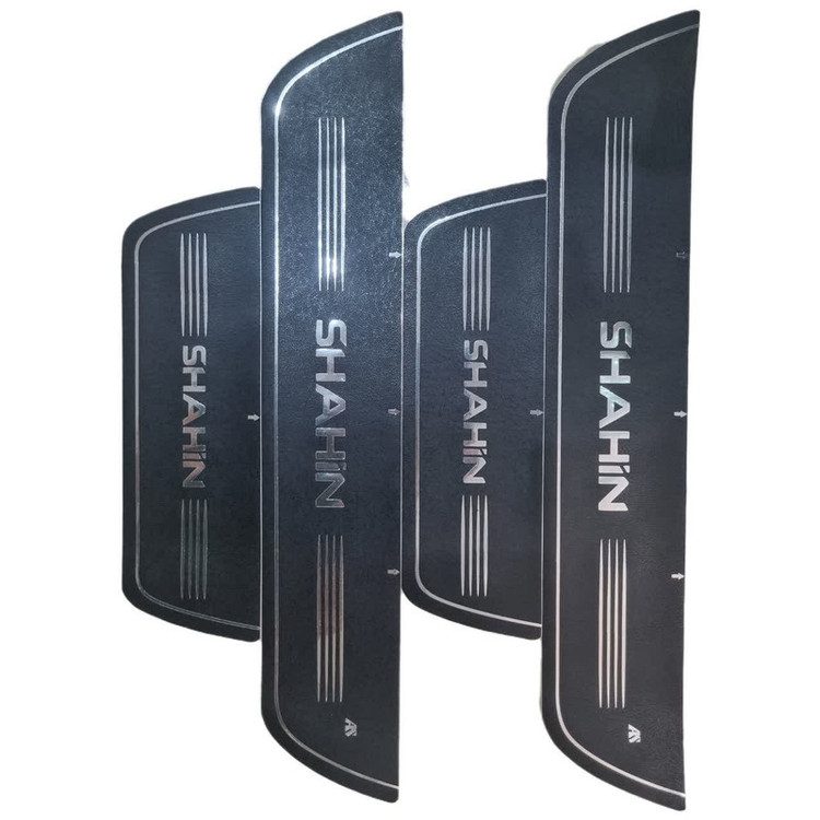 برچسب پارکابی خودرو امیران اسپرت طرح چرم کد 2025004 مناسب برای شاهین مجموعه 4 عددی تولیدی مستر لوکسینو