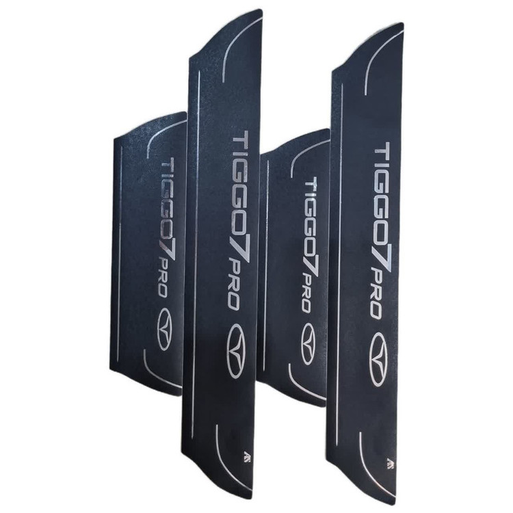 برچسب پارکابی خودرو امیران اسپرت طرح چرم کد 2025025 مناسب برای تیگو 7 پرو مجموعه 4 عددی تولیدی مستر لوکسینو