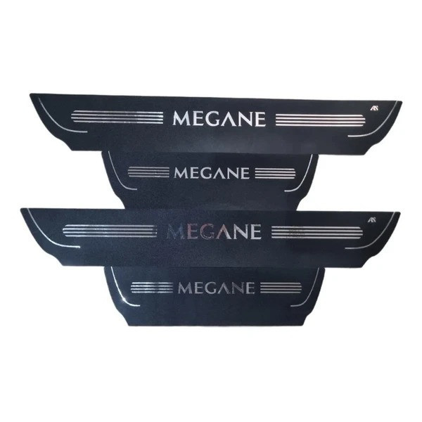 برچسب پارکابی خودرو استیک کد M340 مناسب برای مگان مجموعه 4 عددی تولیدی مستر لوکسینو