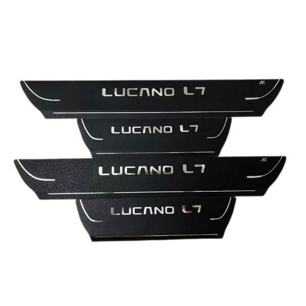 برچسب پارکابی خودرو استیک طرح چرم کد M338 مناسب برای لوکانو L7 مجموعه 4 عددی تولیدی مستر لوکسینو