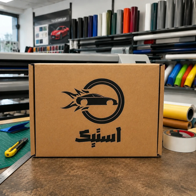 برچسب پارکابی خودرو استیک طرح چرم کد M361 مناسب برای FMC SUBA مجموعه 4 عددی تولیدی مستر لوکسینو
