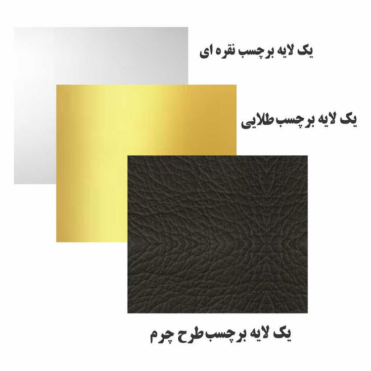 برچسب پارکابی خودرو کد A033 بسته 4 عددی تولیدی مستر لوکسینو