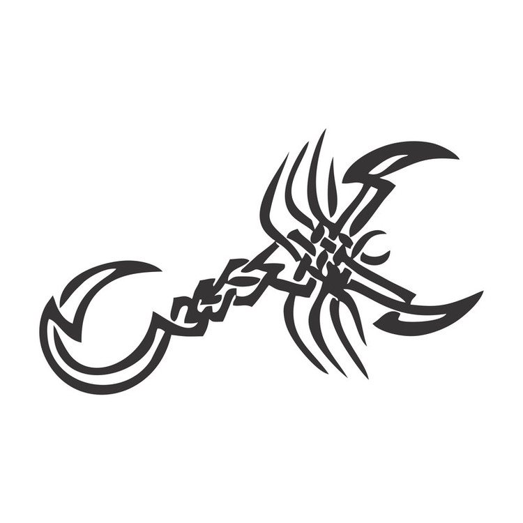 استیکر خودرو کد 101244 تولیدی مستر لوکسینو