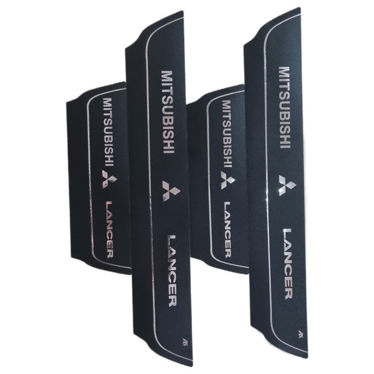 برچسب پارکابی خودرو امیران اسپرت طرح چرم کد 2025015 مناسب برای میتسوبیشی لنسر مجموعه 4 عددی تولیدی مستر لوکسینو