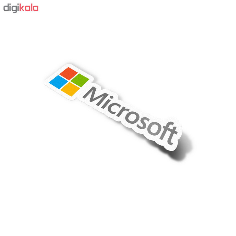 استیکر ونسونی طرح MicroSoft Text Logo تولیدی مستر لوکسینو